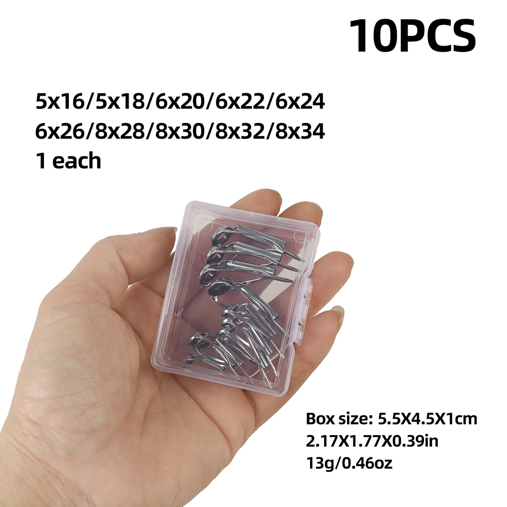 10/40pcs Fishing Rod Guide Rin - đánh giá và giá Fishing Rod Tip Replacement