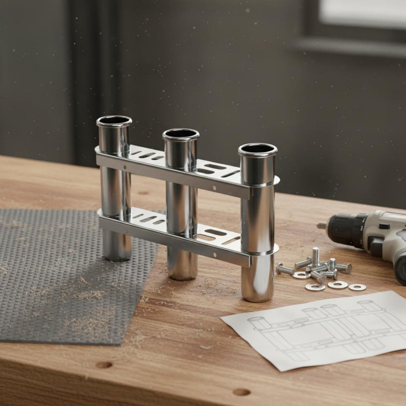 Stainless Steel Boat Rod Holde - đánh giá và giá Fishing Rod Rack