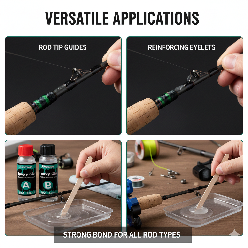 AB Epoxy 1:1 for Fishing Rod R - đánh giá và giá Fishing Rod Repair Kit