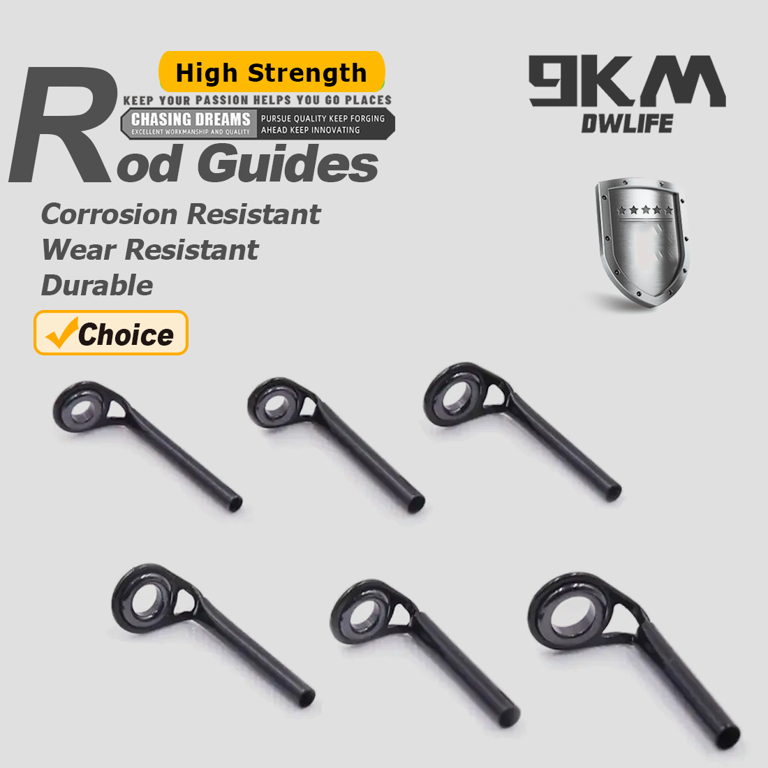 Fishing Rod Guides 5~10pcs MKT - đánh giá và giá Fishing Rod Tip Replacement