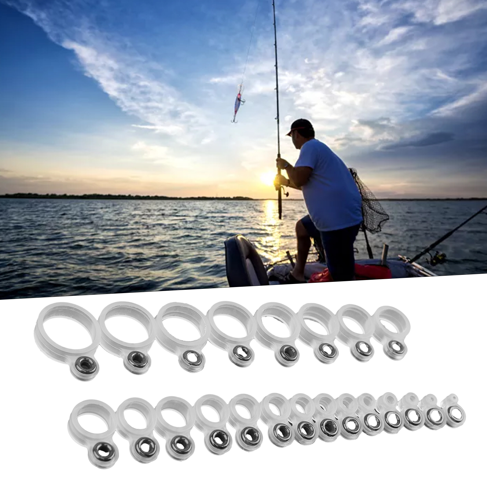 14/22Pcs Fishing Rod Eyelet Re - đánh giá và giá Fishing Rod Repair Kit