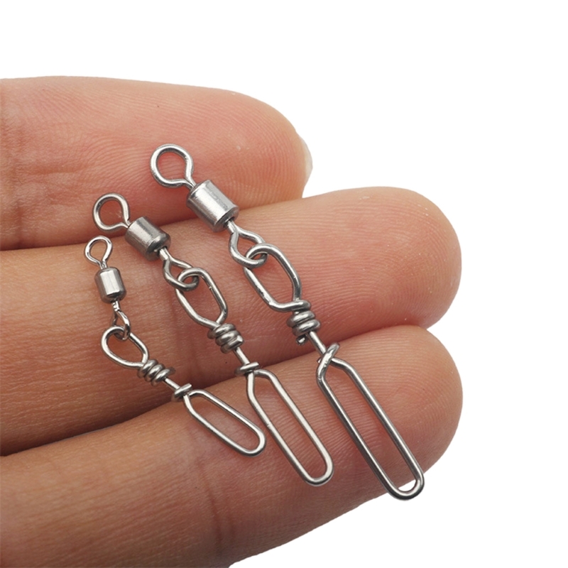 10Pcs Stainless Steel Quick Sn - đánh giá và giá Fishing Rod Casting