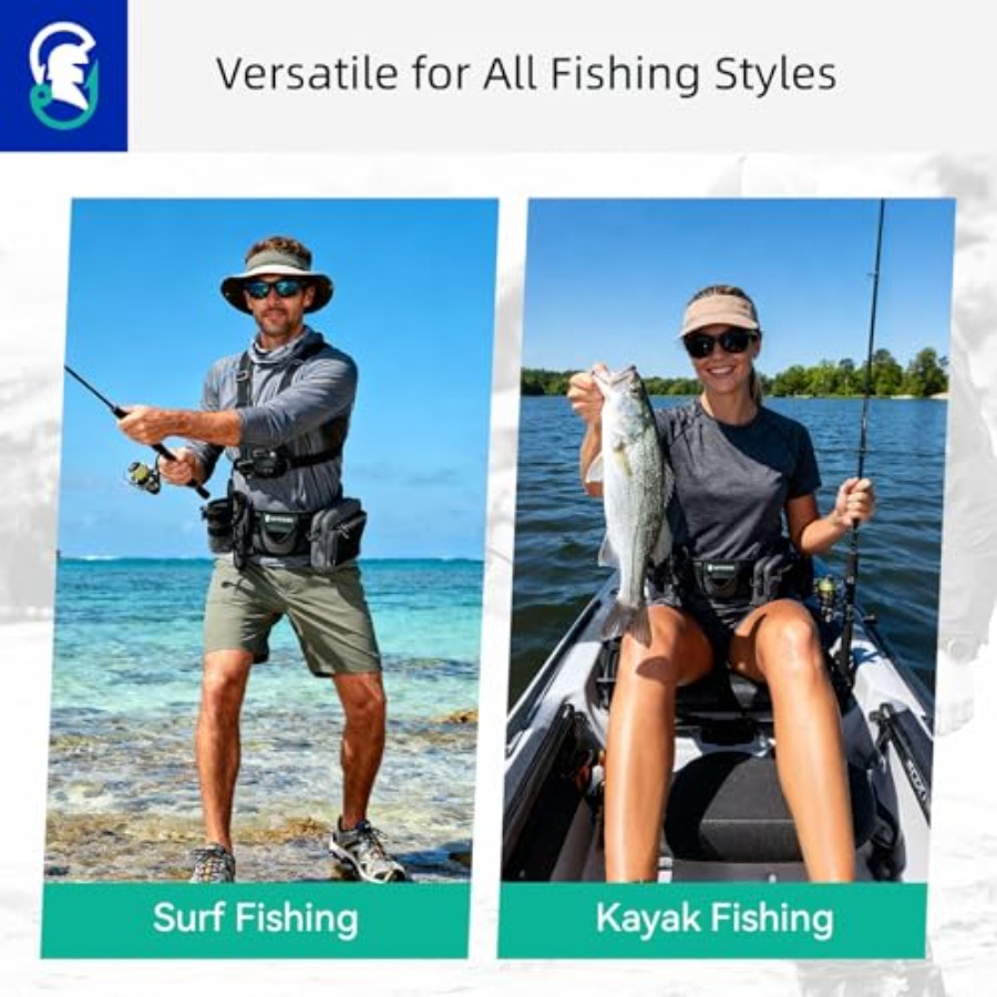 Modular Wading Belt with Rod H - đánh giá và giá Fishing Rod Surf