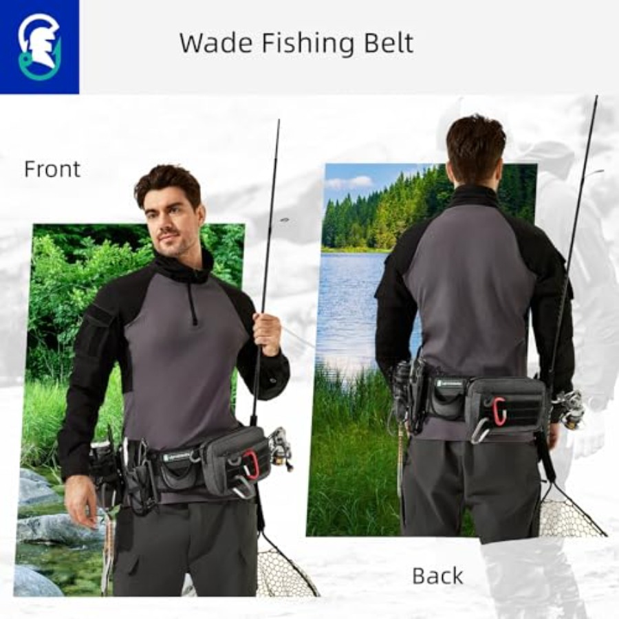 Modular Wading Belt with Rod H - đánh giá và giá Fishing Rod Surf