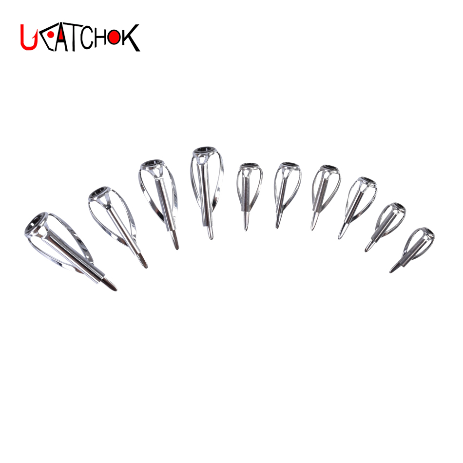 10pcs/pack top guide enhanced  - đánh giá và giá Fishing Rod Guide Replacement