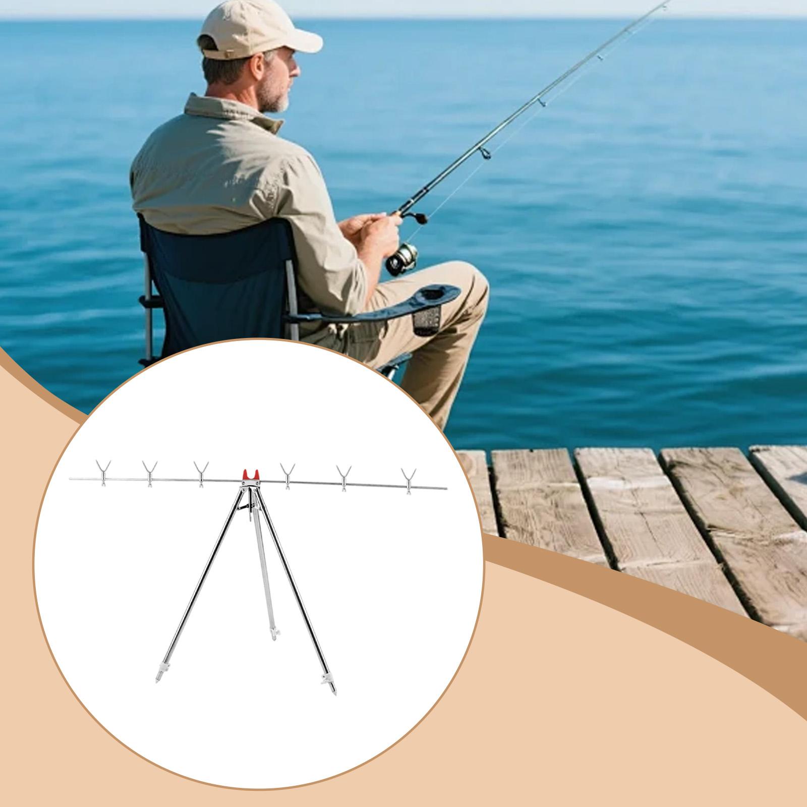 Adjustable Ice Fishing Rod Hol - đánh giá và giá Fishing Rod Rack