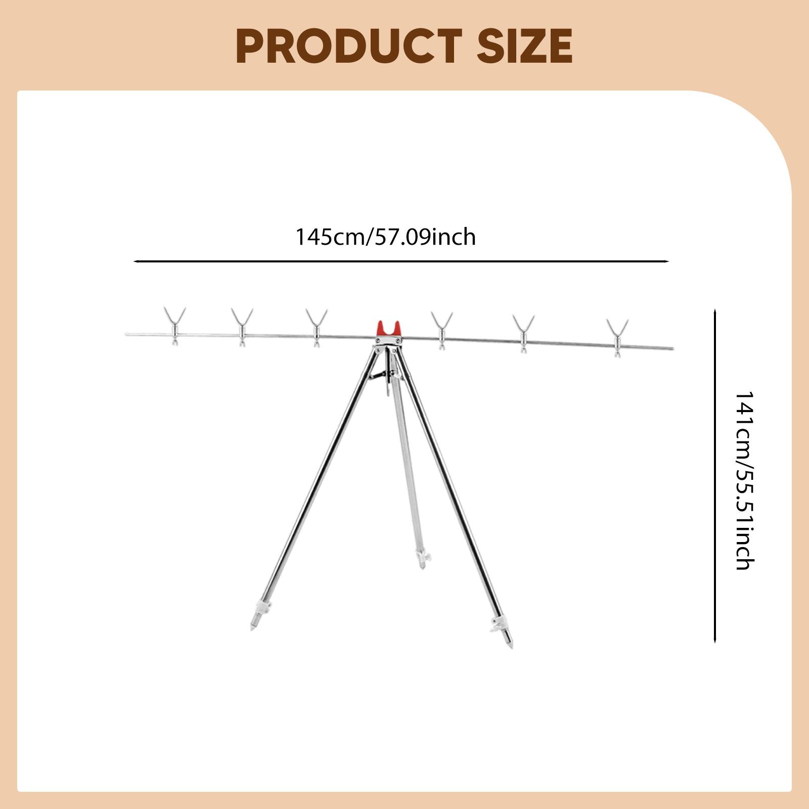 Adjustable Ice Fishing Rod Hol - đánh giá và giá Fishing Rod Rack