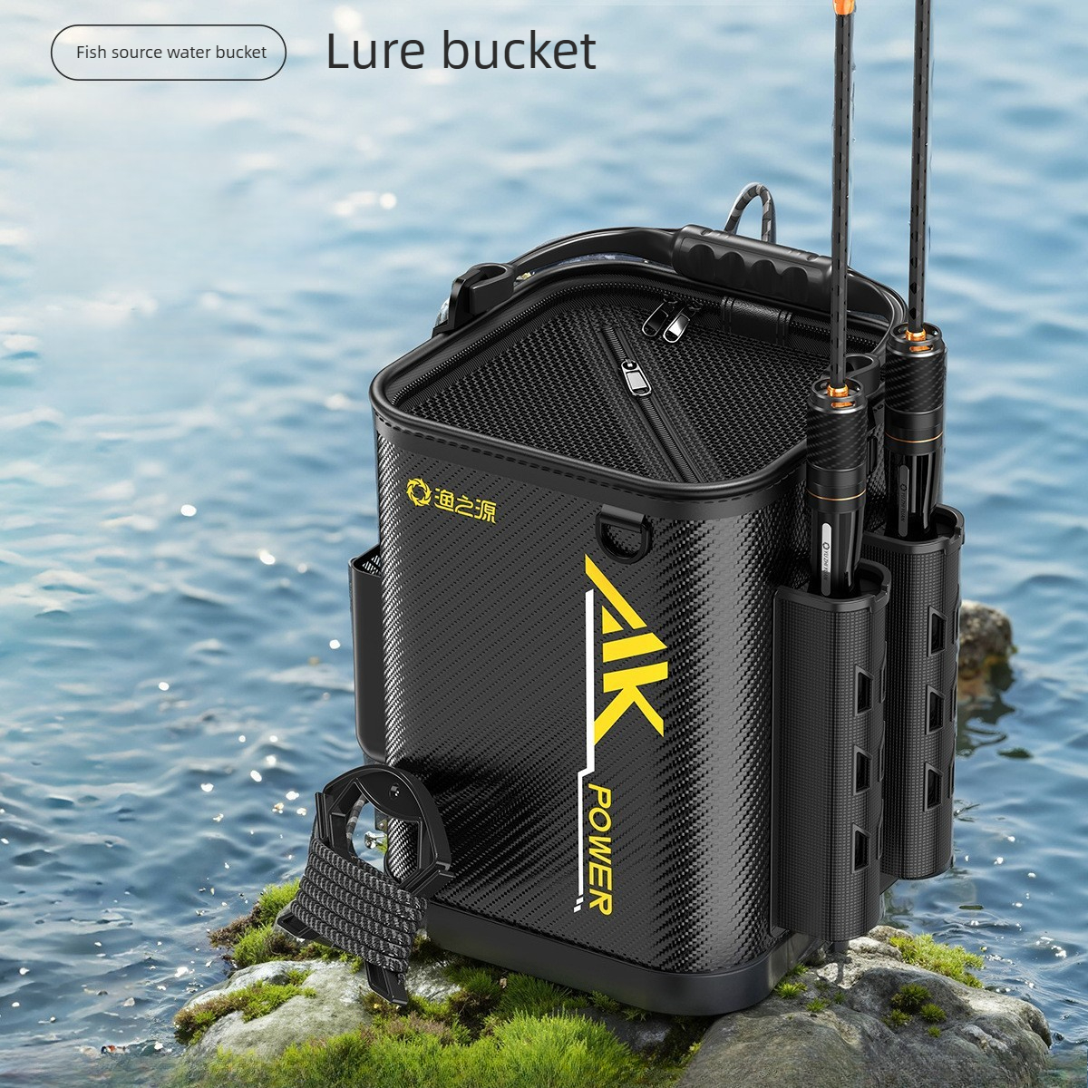 Multi-Functional Live Fish Buc - đánh giá và giá Fishing Rod Holder