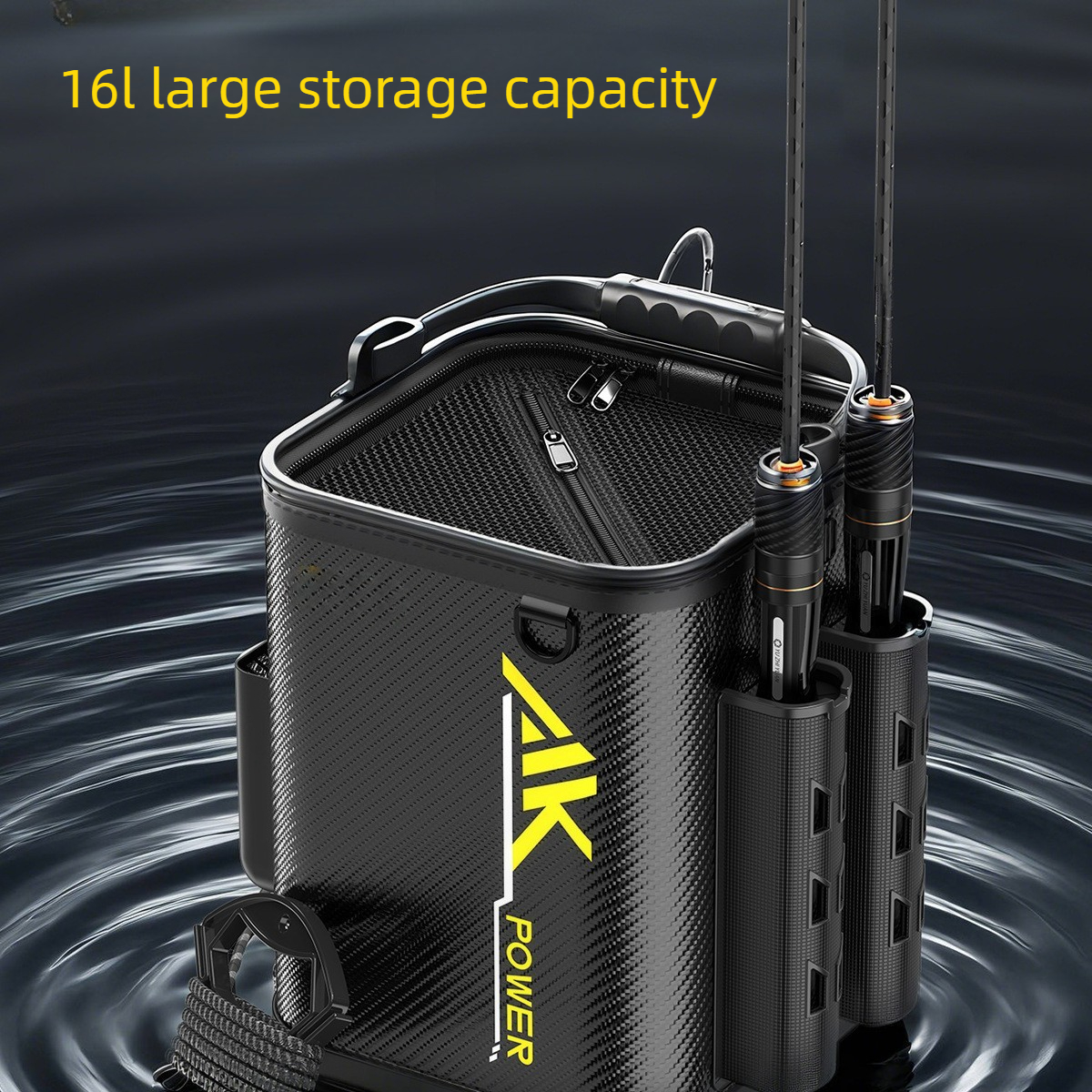 Multi-Functional Live Fish Buc - đánh giá và giá Fishing Rod Holder