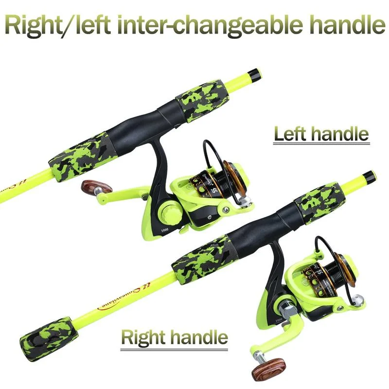 Sougayilang Portable 5 Section - đánh giá và giá Fishing Rod Spinning