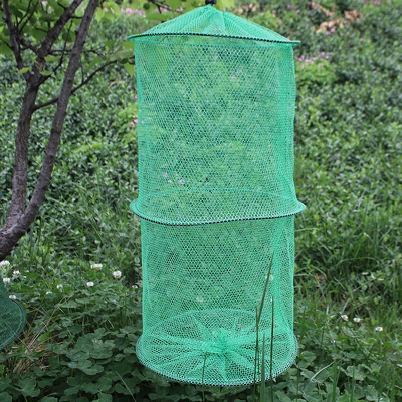 Folding Round Nylon Mesh Metal - đánh giá và giá Fishing Rod Casting