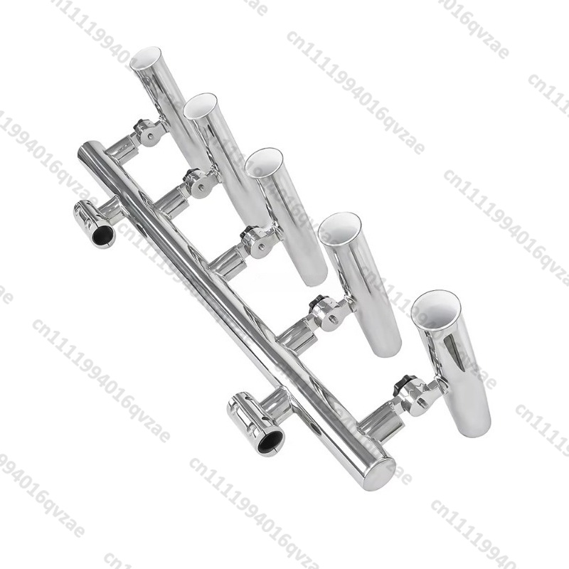 5 Tubes Stainless Steel Fishin - đánh giá và giá Fishing Rod Holder