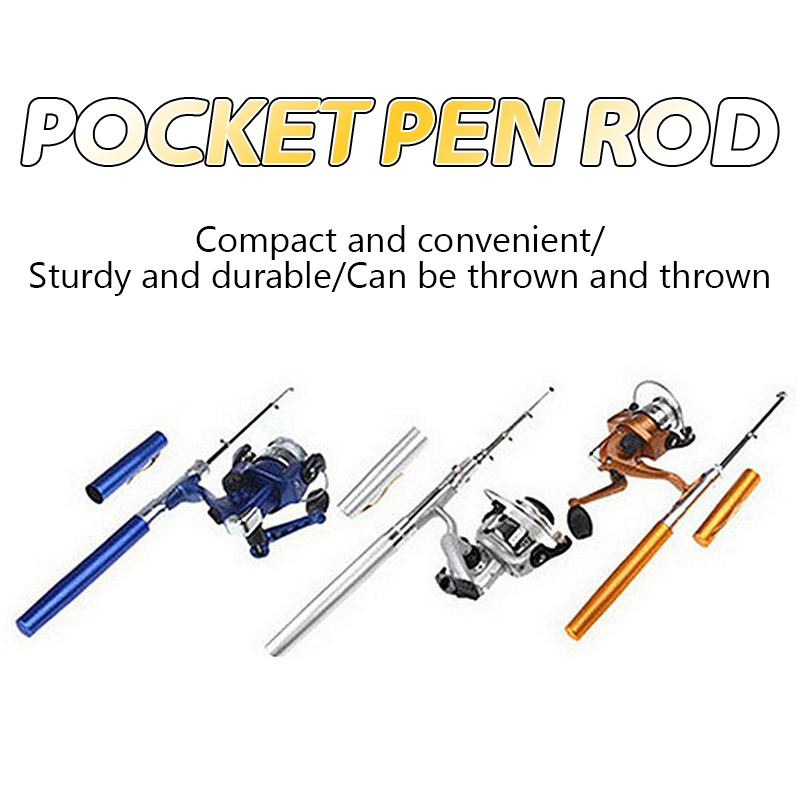 1M Pen Rod Set Mini Spinning R - đánh giá và giá Fishing Rod Telescopic